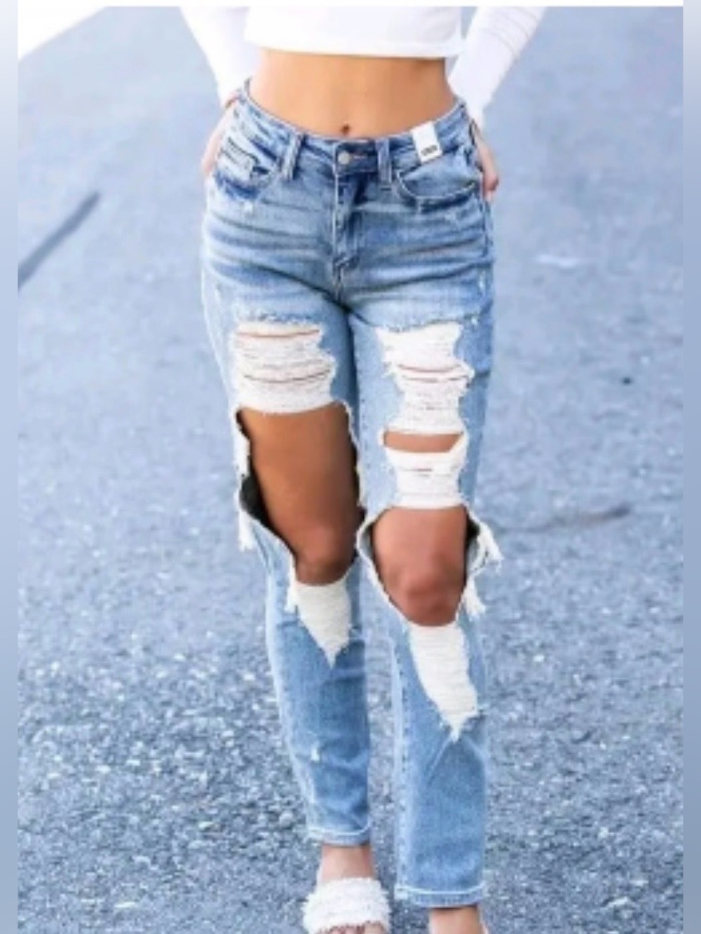 Judy Blue “Straight Shooter” High-Rise Jeans